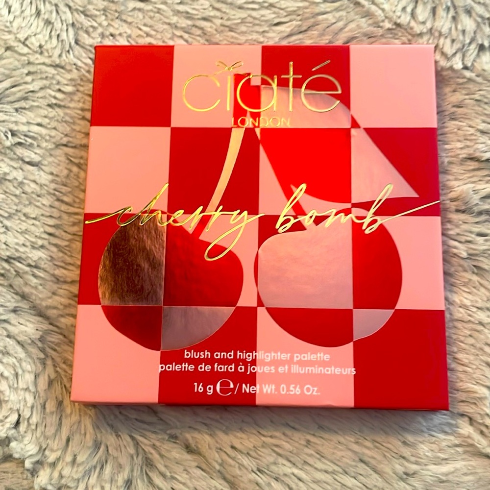 Ciate London - Cherry Bomb 🍒 Blush and Highlighter kit